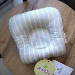 Ортопедическая двусторонняя подушка для новорожденных  "Полоска" Plamka (Poland)