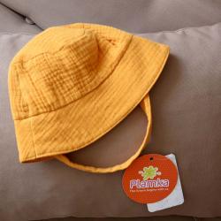 Муслінова дитяча панама  'Гірчиця' Plamka