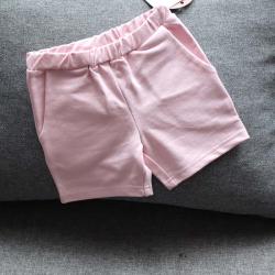 Шорти двухнитка подовжені "Рожеві" Plamka (Poland)