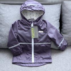 Куртка подовжена на натуральній підкладці з світловідбивачами  "Виноград"  Plamka (Poland)