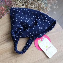 Косинка-бандана муслінова Plamka,  зірочки джинс