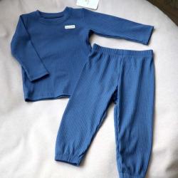 Легкий костюм з тканини Мустанг  "Джинс"  штани на резинці  Plamka (Poland)