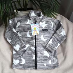 Флісова кофта з воротніком стійкою "Зірки"  Plamka (Poland)