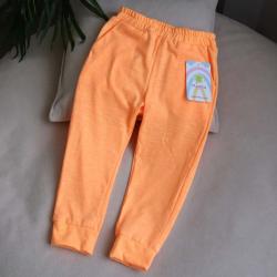 Штани з натурального фламлі куліру "Помаранчеві"  Plamka (Poland)