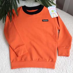 Світшот двонитка "Помаранчевий"   Plamka (Poland)