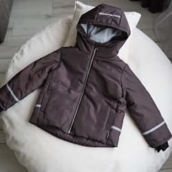 Під замовлення ! Дата доставки 15 листопада - 5 грудня ! Зимова курточка на американському утеплювачі до -30 морозу "Шоколад" Plamka (Poland)