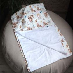 Непромокаюча пеленка з натуральної бавовни "Бембі"  100*160 Plamka (Poland)