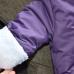 Зимовий комбінезон  "SWEET HEART" фіолетовий (крапка), 3,6,9,12м, от 0 до -30 Plamka (Poland)