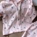 Набір сорочка і штанці мусліновий  "Кульбабки на рожевому" Plamka (Poland)