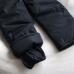 Зимовий напівкомбінезон (штани) на американському утеплювачі до -30 морозу "Black" Plamka (Poland)