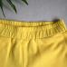 Шорти з натурального стрейч куліру "Жовті" Plamka (Poland)